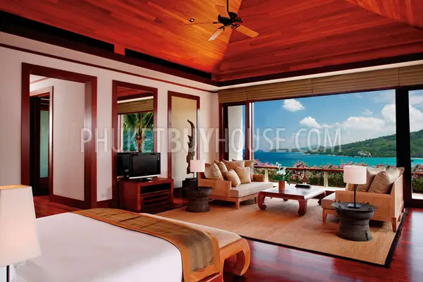 KAM5435: Wonderful Family Villa with 5 Bedrooms and Fantastic Sea View, Kamala Beach. Fotoğraf #10