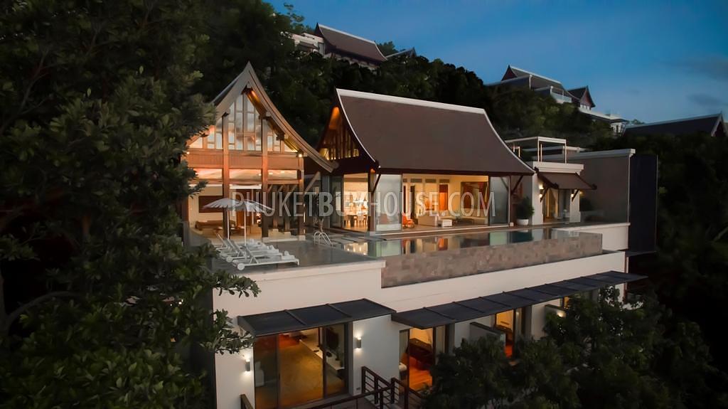 NAT5439: Extremely Private Villa perched on a peaceful hillside above Nai Thon beach. Photo #4