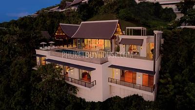NAI5439: Extremely Private Villa perched on a peaceful hillside above Nai Thon beach. Photo #6