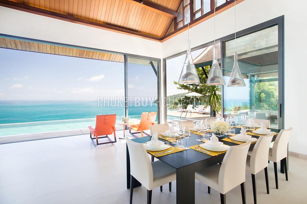 NAT5439: Extremely Private Villa perched on a peaceful hillside above Nai Thon beach. Photo #7