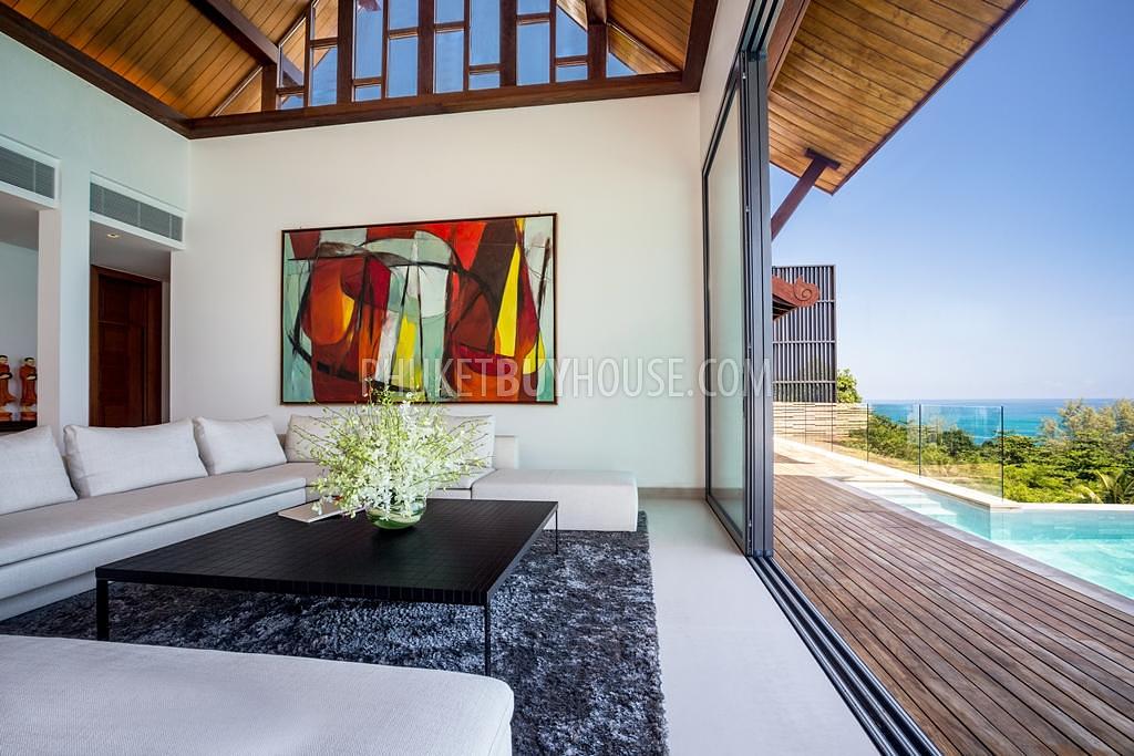 NAT5439: Extremely Private Villa perched on a peaceful hillside above Nai Thon beach. Photo #10