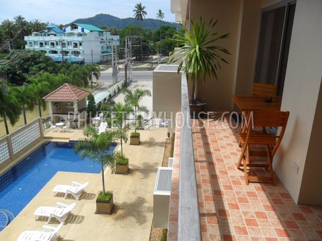 RAW5424: Pool View 1 Bedroom Apartment with Balcony in Rawai. Photo #7