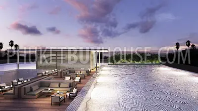 BAN5477: 1 Bedroom Apartment in New Project in BangTao. Fotoğraf #2