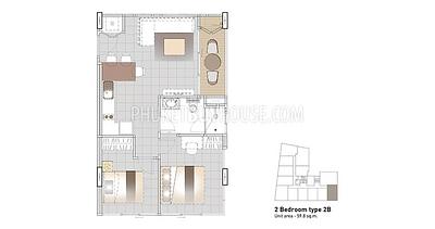 BAN5478: Luxury 1 Bedroom Apartment in New Project in BangTao. Photo #1