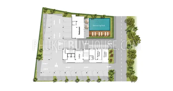 BAN5478: Luxury 1 Bedroom Apartment in New Project in BangTao. Fotoğraf #4