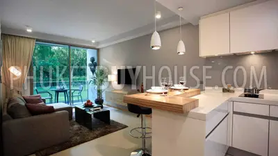 BAN5478: Luxury 1 Bedroom Apartment in New Project in BangTao. Fotoğraf #5