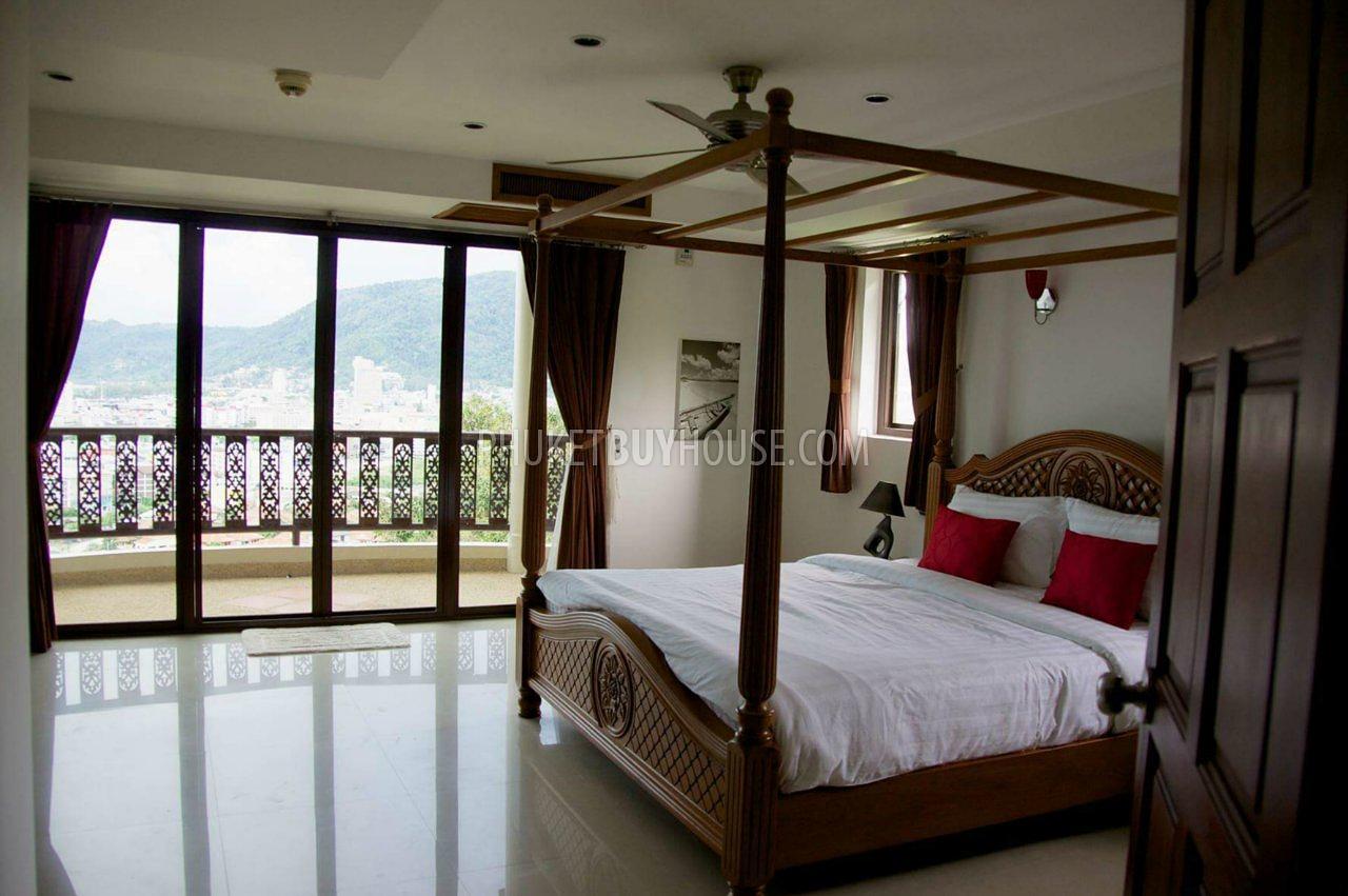 PAT5448: Прекрасный 3 Спальным Дом с Видом на Море в Районе Патонг. Фото #12