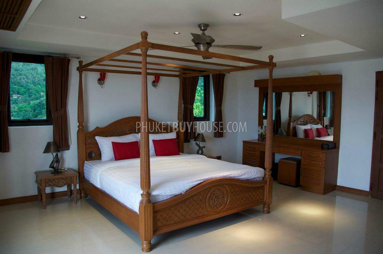 PAT5448: Прекрасный 3 Спальным Дом с Видом на Море в Районе Патонг. Фото #13