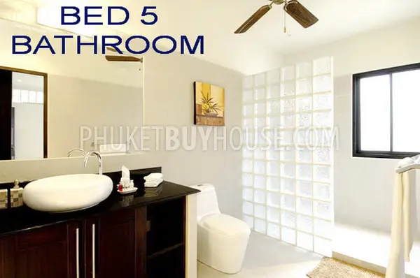 NAI5456: Beautiful Villa with 6 Bedrooms and Swimming Pool in Secured Area, Nai Harn. 照片 #8