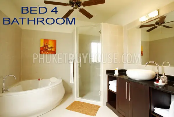 NAI5456: Beautiful Villa with 6 Bedrooms and Swimming Pool in Secured Area, Nai Harn. 照片 #10