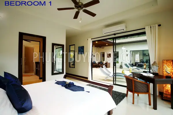 NAI5456: Beautiful Villa with 6 Bedrooms and Swimming Pool in Secured Area, Nai Harn. 照片 #17