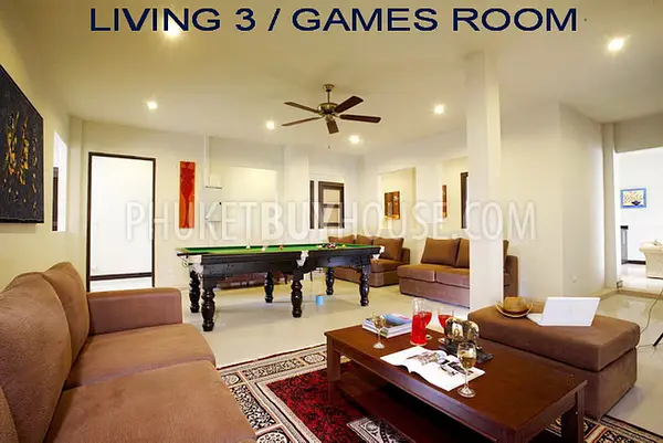 NAI5456: Beautiful Villa with 6 Bedrooms and Swimming Pool in Secured Area, Nai Harn. 照片 #5