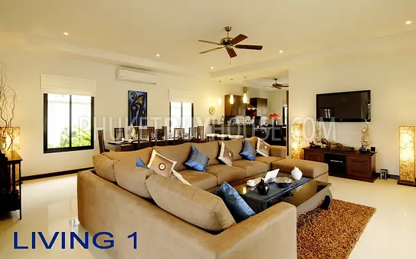 NAI5456: Beautiful Villa with 6 Bedrooms and Swimming Pool in Secured Area, Nai Harn. 照片 #3