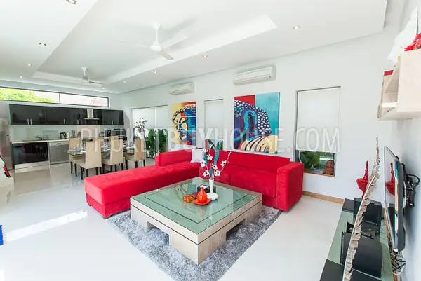 NAI5460: Huge 3 bedroom Pool villa in gated community, Nai Harn, Phuket. Photo #3