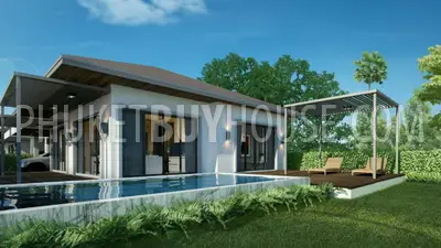 CHA5514: 3 BDR Villas in New project at Chalong. Photo #3