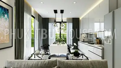 CHA5514: 3 BDR Villas in New project at Chalong. Photo #5