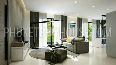 CHA5514: 3 BDR Villas in New project at Chalong. Photo #6