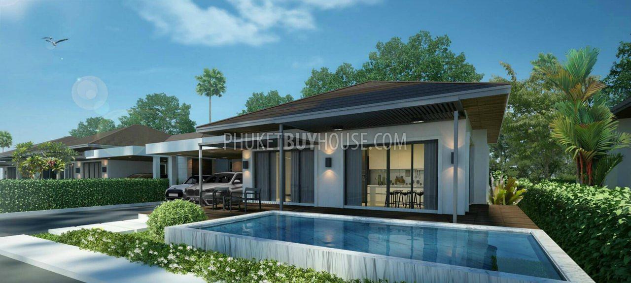 CHA5514: 3 BDR Villas in New project at Chalong. Photo #14