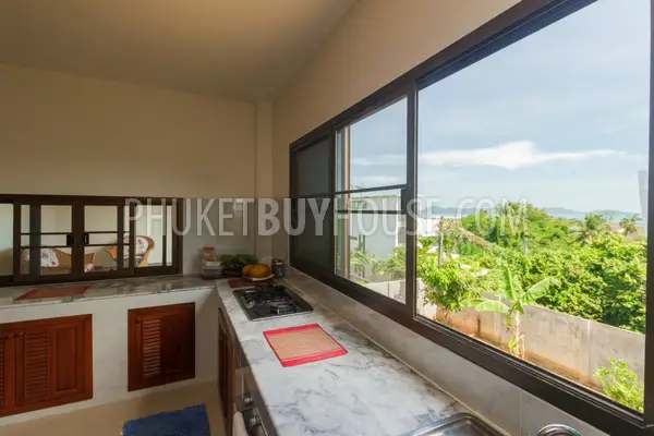 RAW5501: Spacious 3 storey House with Sea View at Nai Harn. Photo #10