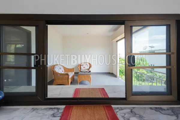 RAW5501: Spacious 3 storey House with Sea View at Nai Harn. Photo #11