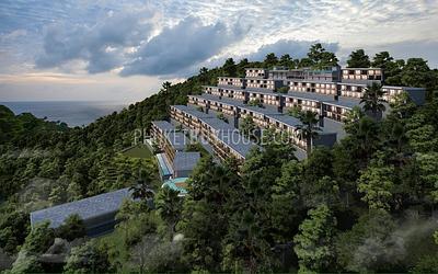 KAT5502: Sea View 1 Bedroom Apartment in New Project at Kata Noi. Photo #13