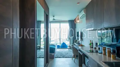 KAT5502: Sea View 1 Bedroom Apartment in New Project at Kata Noi. Fotoğraf #14