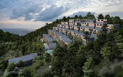 KAT5503: 2 Bedroom Apartment with Panoramic Sea View at Kata Noi. Photo #14