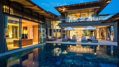 LAY5504: Two-Storey Luxury Villa with 3 Private Swimming Pools at Layan. Photo #43