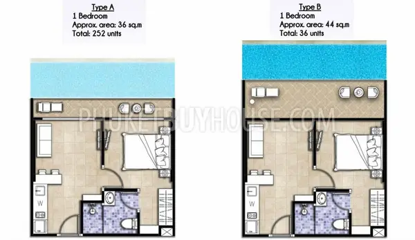 MAI5541: Limited-Time Offer for One-Bedroom Apartment in New Development, Mai Khao Beach. Photo #6