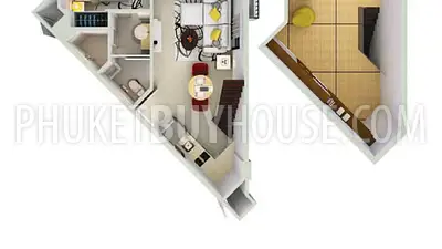 BAN5547: 1 Bedroom Apartment for Sale in Bang Tao Beach. Fotoğraf #16