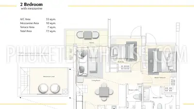 BAN5548: 2 Bedroom Apartment in Successful Development, Bangtao Beach. Fotoğraf #2