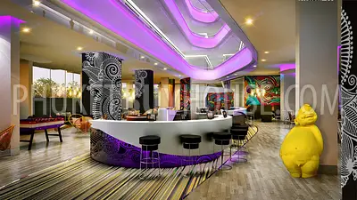 BAN5548: 2 Bedroom Apartment in Successful Development, Bangtao Beach. Fotoğraf #12