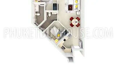 BAN5548: 2 Bedroom Apartment in Successful Development, Bangtao Beach. Fotoğraf #15