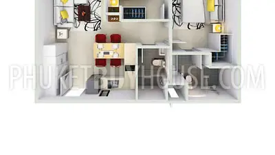 BAN5548: 2 Bedroom Apartment in Successful Development, Bangtao Beach. Fotoğraf #16