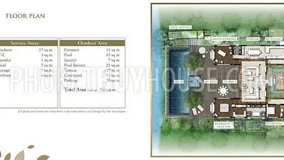 BAN5549: 5-bedroom Villas with Stunning Views of the lake in Laguna Beach. Fotoğraf #6