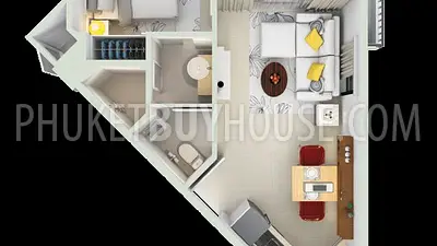 BAN5554: 1 Bedroom apartment for urgent sale in Bang Tao Beach. Photo #5