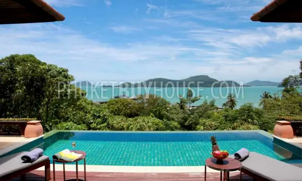 PAN5527: Magnificent 2 Bedroom Villa with panoramic Sea View in Phuket. Fotoğraf #11