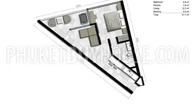 SUR5582: Condo For Sale in Surin Beach. 照片 #6