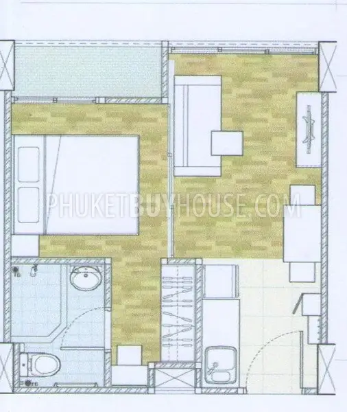 CHE5615: 1 Bedroom apartment for sale - Cherng Talay. Fotoğraf #23