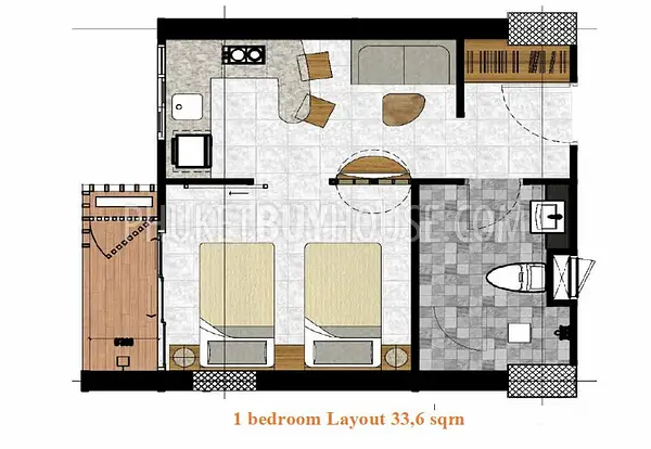 PAT5625: 1-bedroom Apartments in the heart of Patong beach. Photo #11