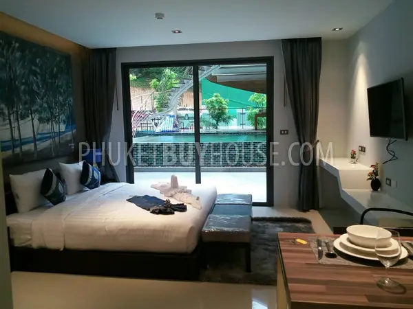 PAT5628: One-bedroom Apartment 38 sq.m. at Patong beach. Fotoğraf #4