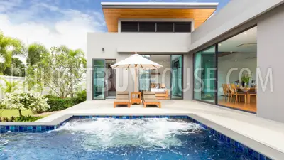 NAI5600: New Tropical Villa with 4 Bedrooms, swimming pool and skylight roof in Nai Harn. Photo #26