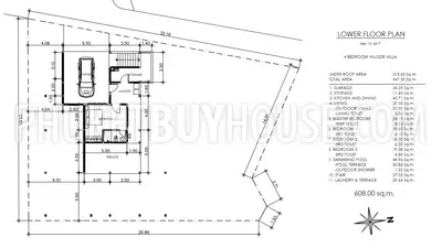 NAI5600: New Tropical Villa with 4 Bedrooms, swimming pool and skylight roof in Nai Harn. Photo #29