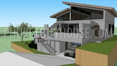 NAI5600: New Tropical Villa with 4 Bedrooms, swimming pool and skylight roof in Nai Harn. Photo #33