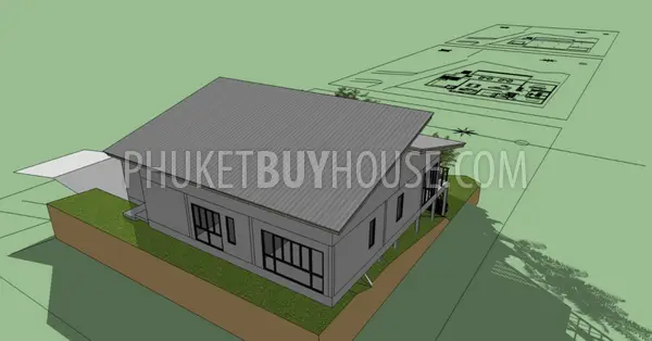 NAI5600: New Tropical Villa with 4 Bedrooms, swimming pool and skylight roof in Nai Harn. Photo #34