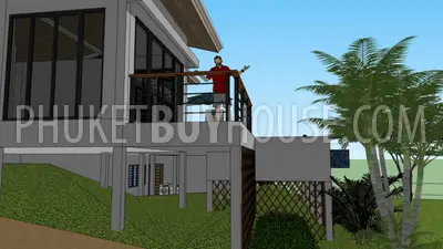 NAI5600: New Tropical Villa with 4 Bedrooms, swimming pool and skylight roof in Nai Harn. Photo #36