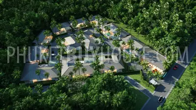 KAM5602: 卡马拉海滩的高级新别墅住宅区，带泳池. 照片 #1