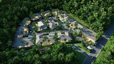 KAM5602: 卡马拉海滩的高级新别墅住宅区，带泳池. 照片 #1