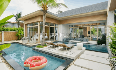 KAM5602: Amazing Pool Villa in New Development, Kamala Beach. Photo #14