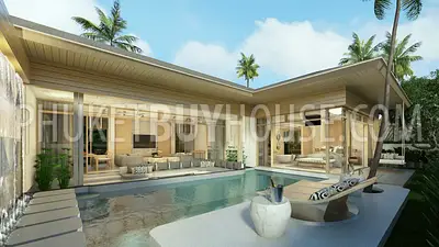 KAM5603: New luxury residence complex with 2 and 3 bedroom villa - Kamala Beach. Photo #5